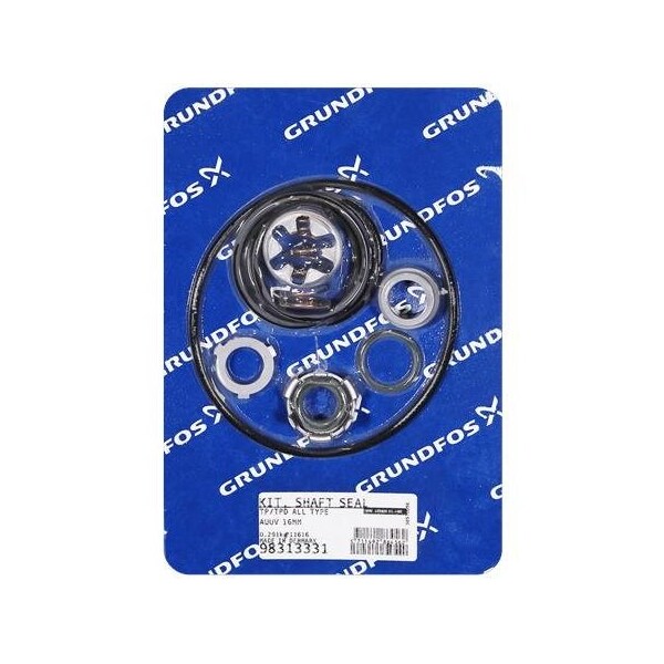 Pump Repair Kits- Kit, Shaft seal TP(D) 16mm AUUV, TP Series.